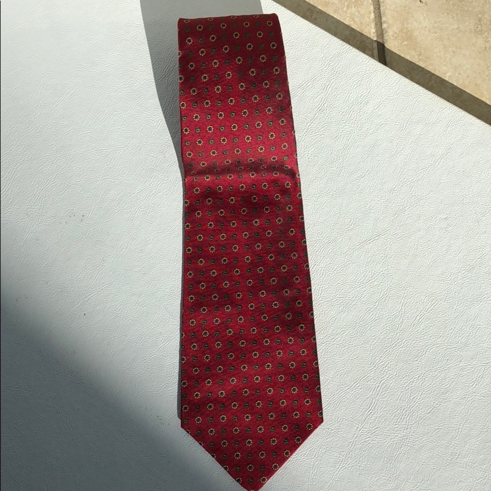 Polo by Ralph Lauren Unique Hand Made 💯% Silk Tie